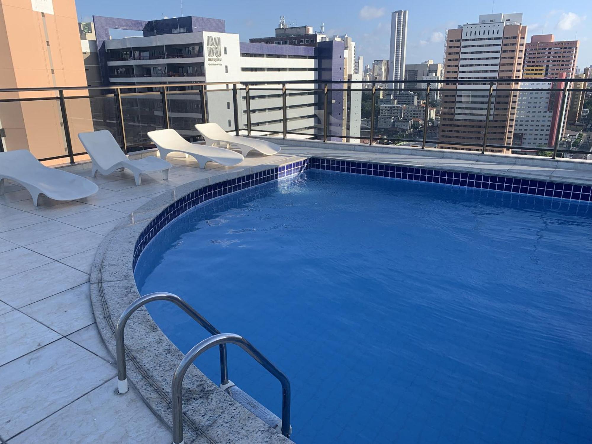 Flat Praia De Iracema Vista Mar فورتاليز المظهر الخارجي الصورة