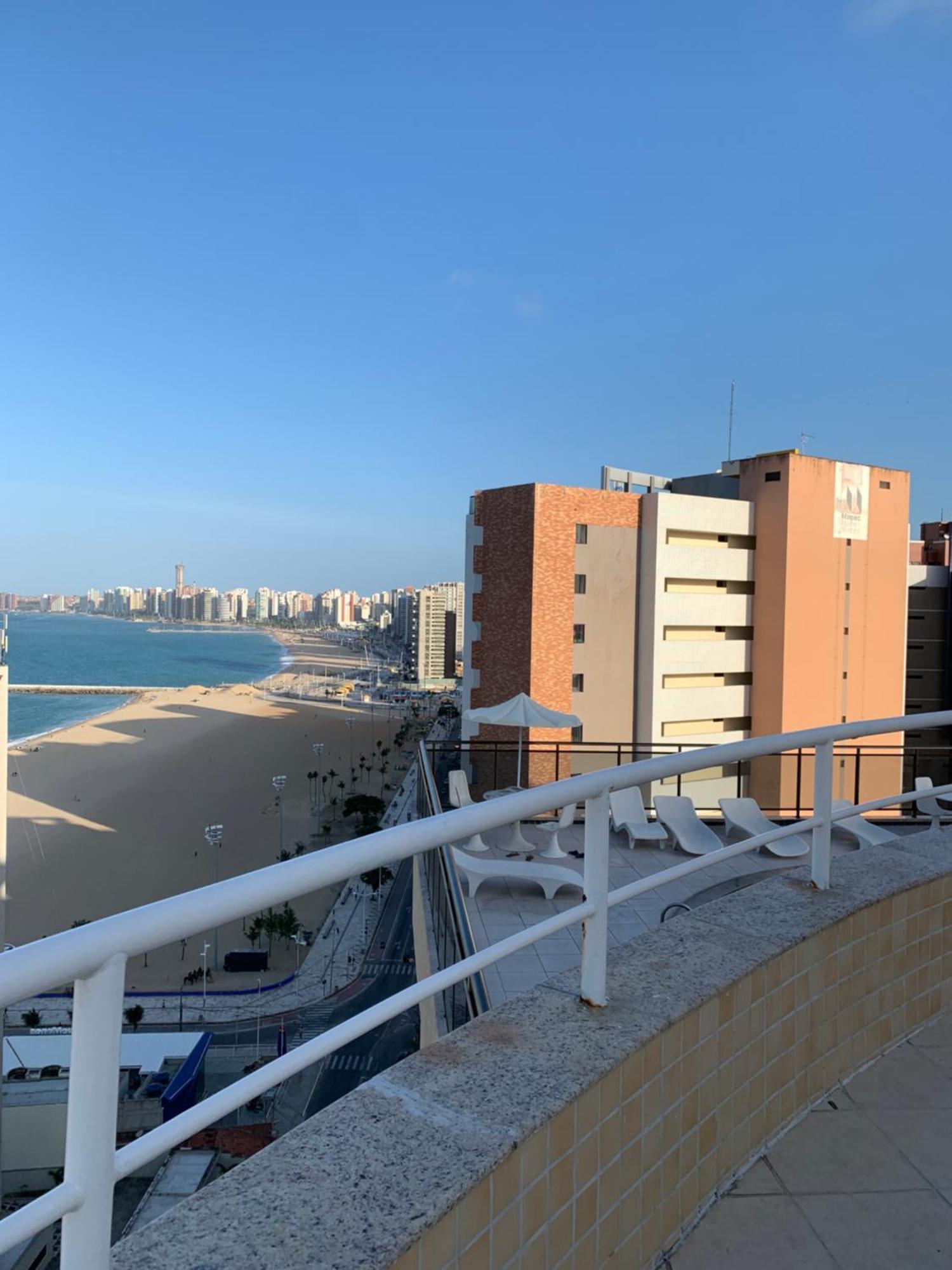 Flat Praia De Iracema Vista Mar فورتاليز المظهر الخارجي الصورة