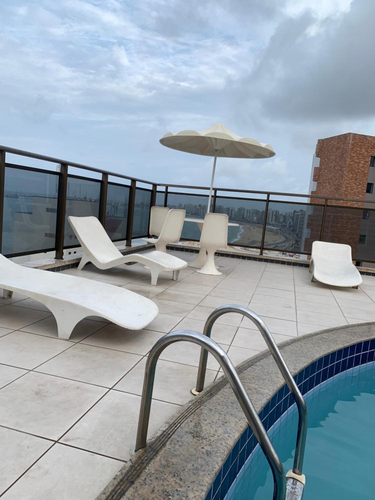 Flat Praia De Iracema Vista Mar فورتاليز المظهر الخارجي الصورة